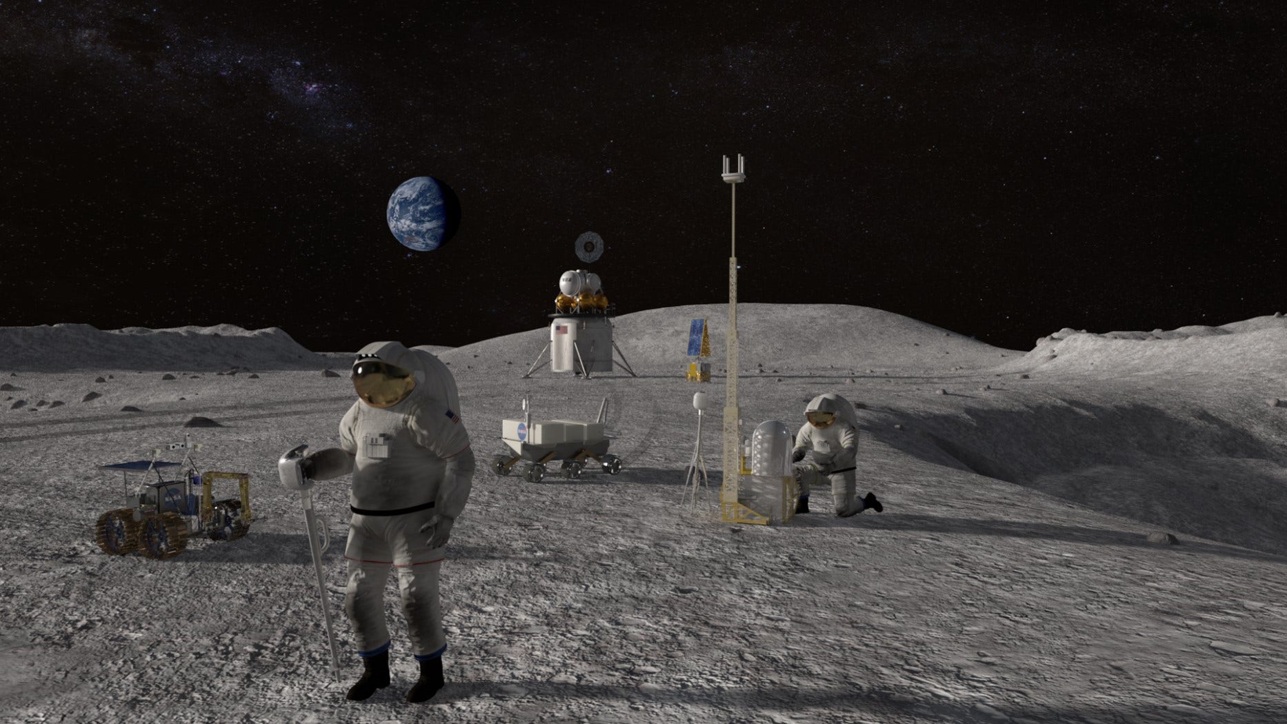 ناسا توضح بالتفصيل كيف سيتم إنفاق 28 مليار دولار لإعادة رواد الفضاء إلى القمر في عام 2024
