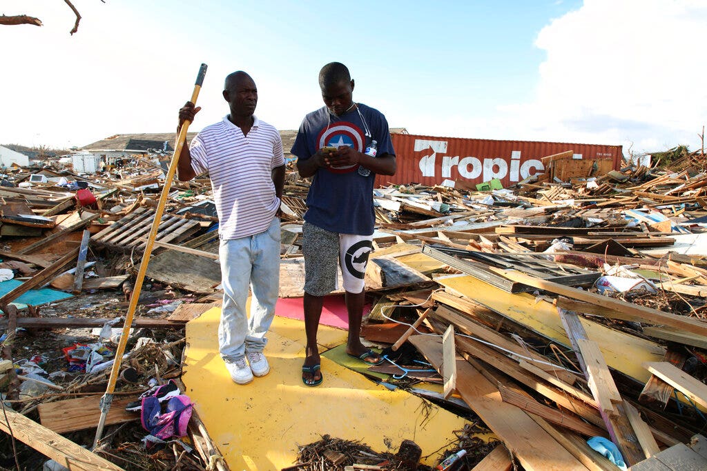 Westlake Legal Group AP19248769229393 Hurricane Dorian death toll at 44, but officials, residents know it will rise dramatically fox-news/world fox-news/us/disasters/disaster-response fox-news/science/planet-earth/natural-disasters/hurricane-dorian fox-news/science/planet-earth/natural-disasters fox news fnc/world fnc Ellison Barber bce3a72e-6c7e-5a94-bfbb-ee7fd8363c20 article