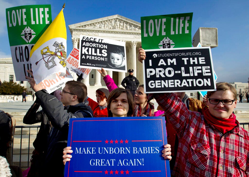 Christians from different races, denominations, and parties gather to pray before Supreme Court abortion case