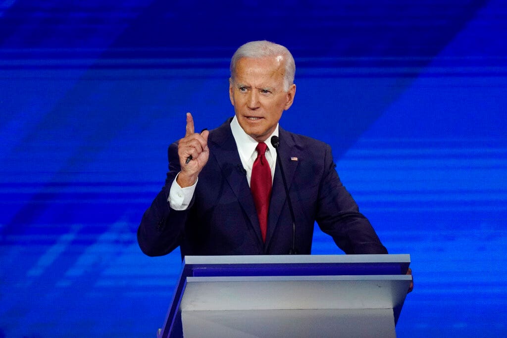 Biden apologizes for calling Clinton impeachment 'partisan lynching,' but hammers Trump again for using term