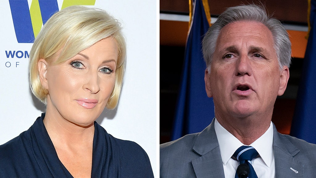 MSNBC host Mika Brzezinski attacks 'pathetic' Kevin McCarthy: 'He just ...