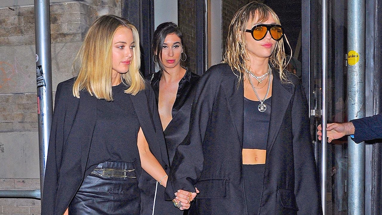 Miley Cyrus And Girlfriend Kaitlyn Carter Split After A Month Of Dating   Kaitynn Carter Miley Cyrus Getty 