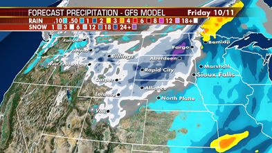 Snow to become heavier across Northern Rockies, spread into Northern ...