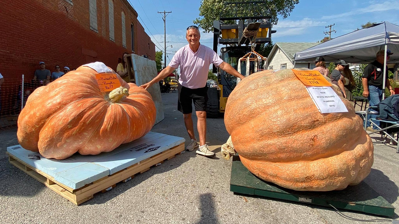 FOX NEWS: Missouri man breaks his own state record twice with enormous pumpkins