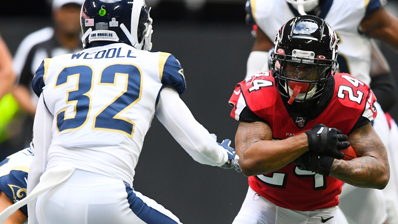 Falcons will run directly at Aaron Donald to try and slow him down - The  Falcoholic