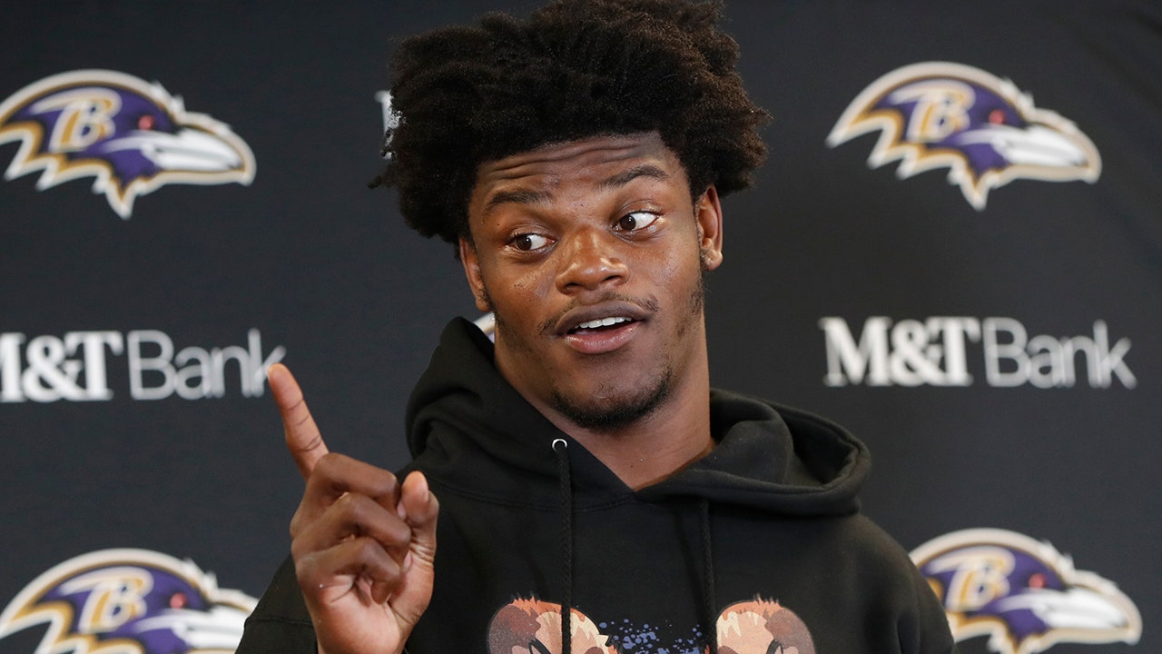 Ravens Catch Heat After Photoshopping Lamar Jackson Onto Taylor