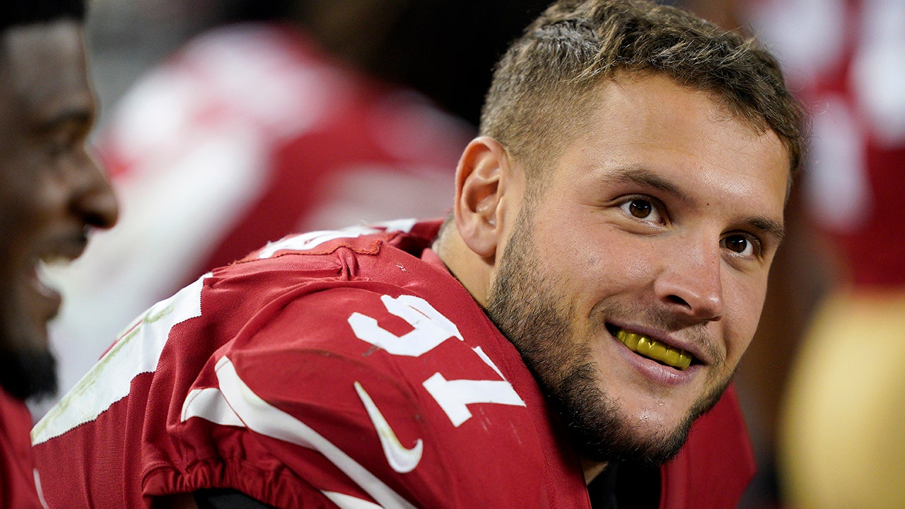 San Francisco 49ers' Nick Bosa gets revenge on Cleveland Browns' Baker  Mayfield over flag-planting incident