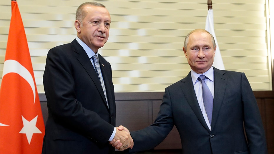 Turkey’s Erdogan, Putin meet as Syria cease-fire enters its final hours