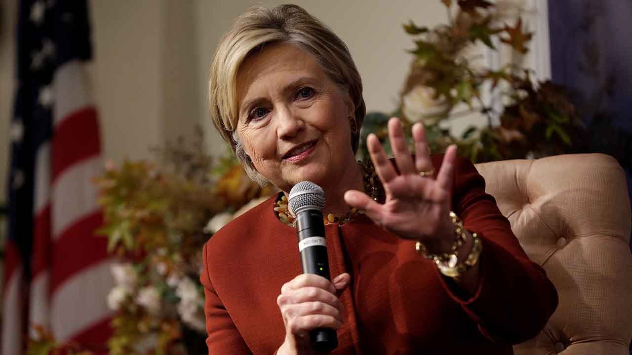 Hillary Clinton co-writing 'international political thriller' with Trump overtones