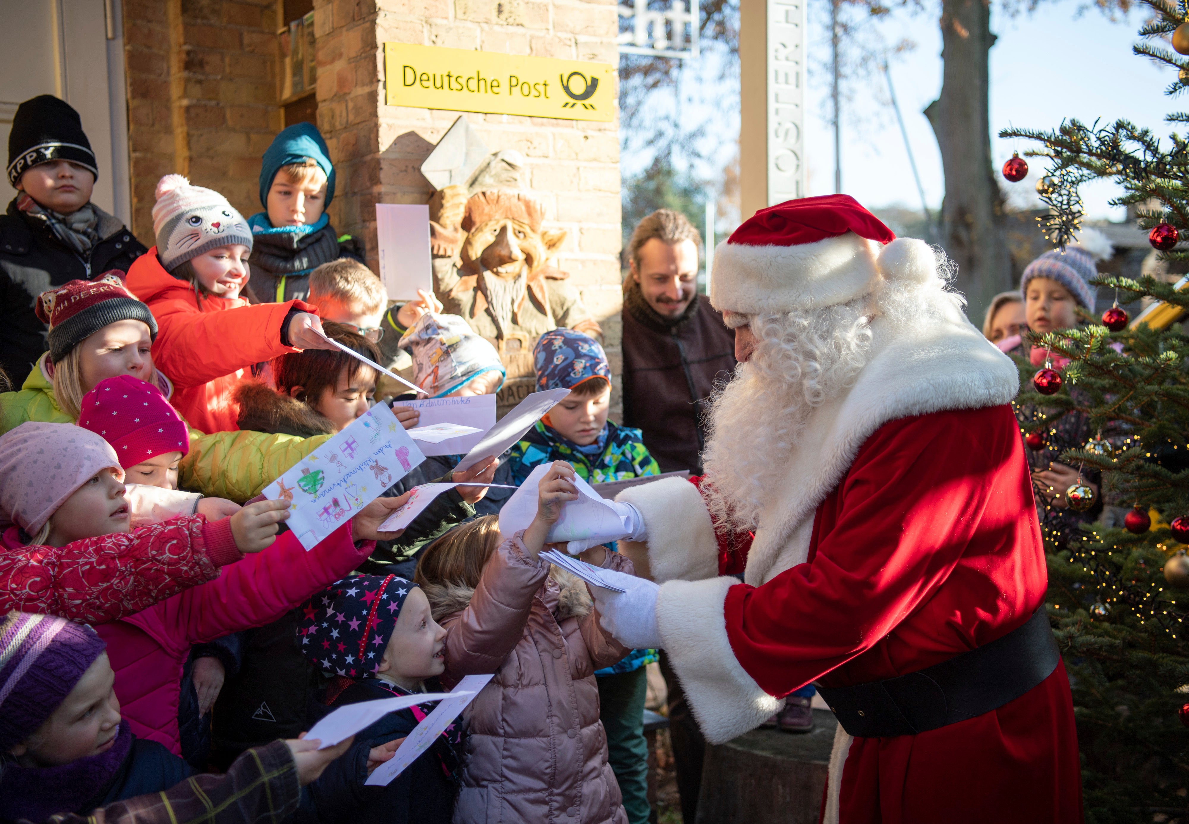 German Santa Claus is answering Christmas mail before the holiday | Fox