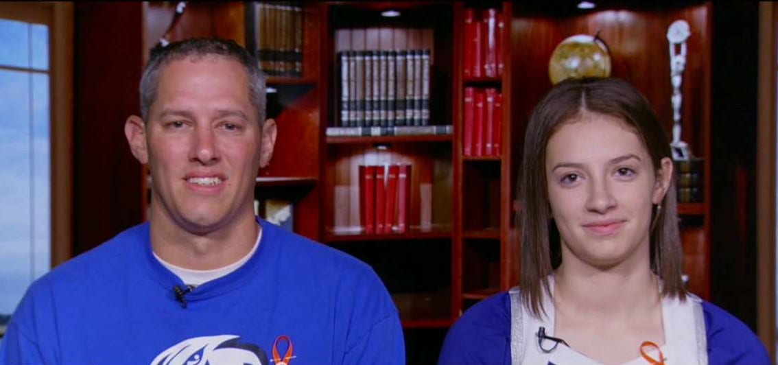 Cheer Dad And Cheerleader Daughter React After Viral Video I Didnt Expect Him To Go That