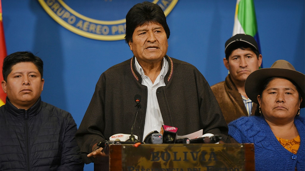 Bolivia's socialist President Evo Morales resigns amid election fraud allegations