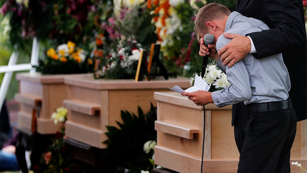 Mourners gather as Mexico community buries 3 of 9 Americans killed in cartel massacre