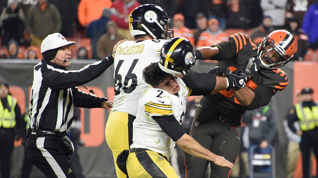 Myles Garrett racial slur allegation draws fierce reaction from Steelers, Browns players