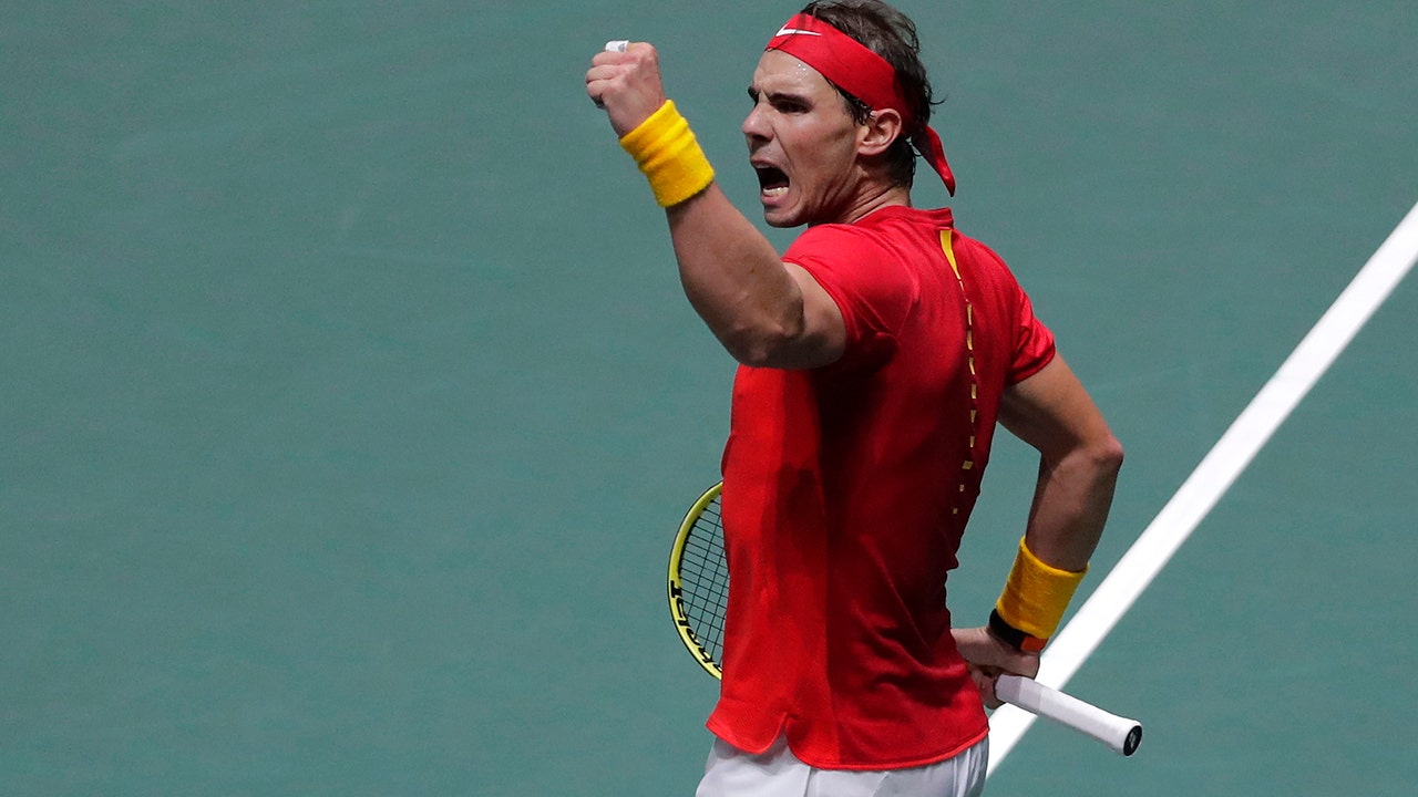 Regn Hilsen kaldenavn Nadal leads Spain to win over Russia in Davis Cup Finals | Fox News