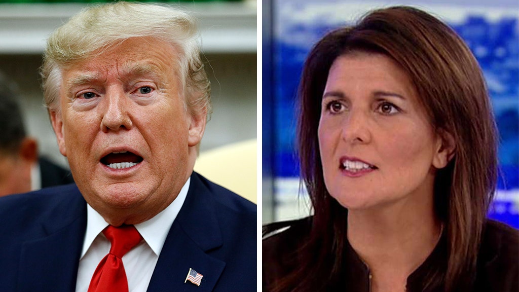 Trump camp reacts to Nikki Haley becoming first official opponent: 'Just another career politician'