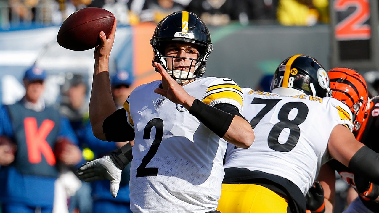 Mason Rudolph benched in upcoming Steelers, Browns game