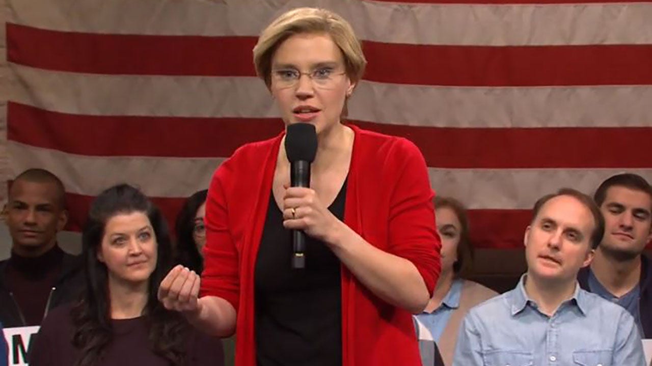 SNL mocks Warren's $52T Medicare-for-All: 'When the numbers are this big they’re just pretend!'