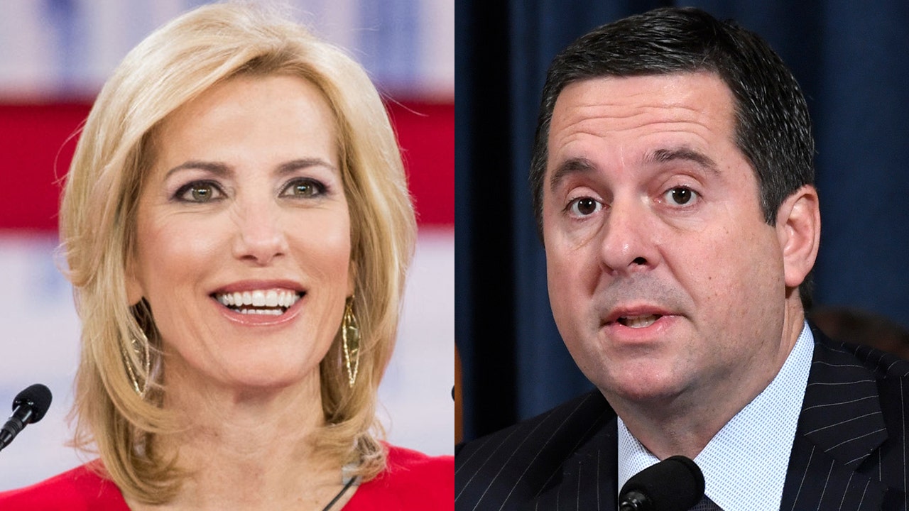 Ingraham, Nunes slam fawning media coverage of Fusion GPS founders' book: 'Dangerous for democracy'