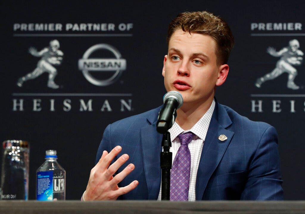 Heisman Trophy winner Joe Burrow electrifies LSU -- and all of