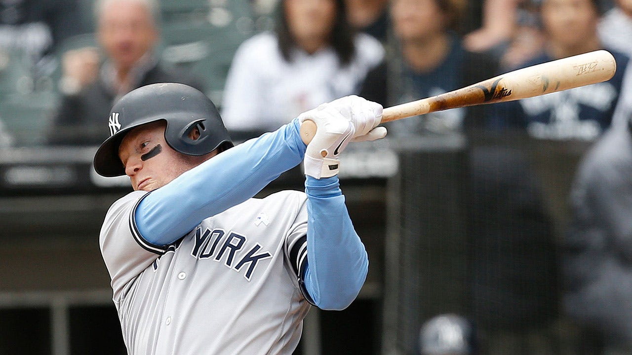 Clint Frazier New York Yankees Game-Used #77 Gray Jersey vs