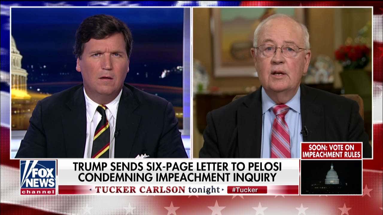 Ken Starr: Democrats' strictly partisan impeachment 'precisely' what ...