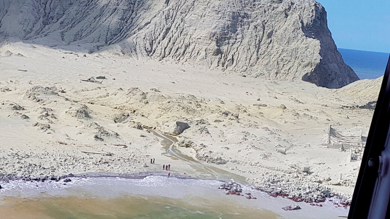 New Zealand volcano rescuer says island looked like scene out of 'Chernobyl' as island 'blanketed in ash'