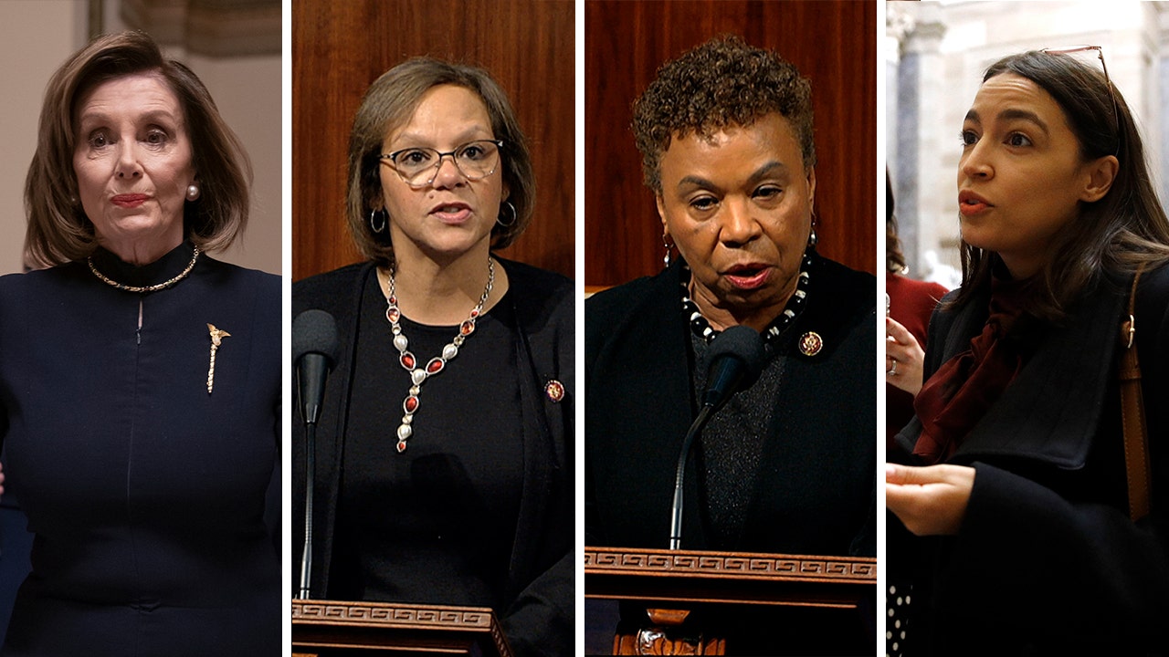 Pelosi, Dem congresswomen wear dark colors amid 'somber' impeachment vote