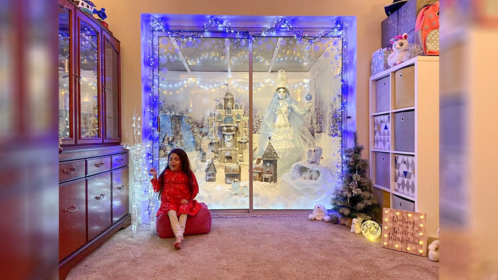 FOX NEWS: Mom makes 'Winter Wonderland' out of medical supplies that saved her daughter's life