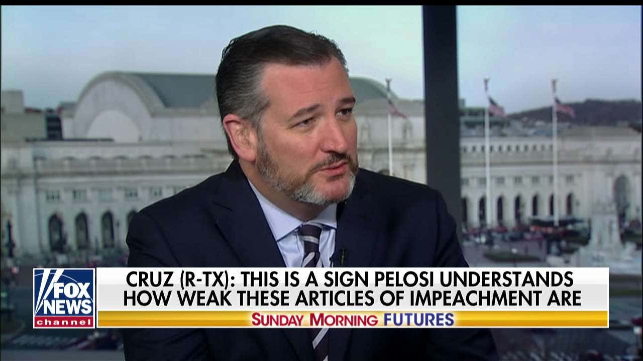 Sen. Ted Cruz: Nancy Pelosi holding impeachment articles from Senate is ...