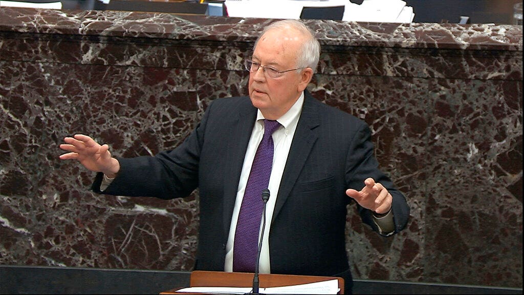 Ken Starr was a historic legal figure and a truly decent human being