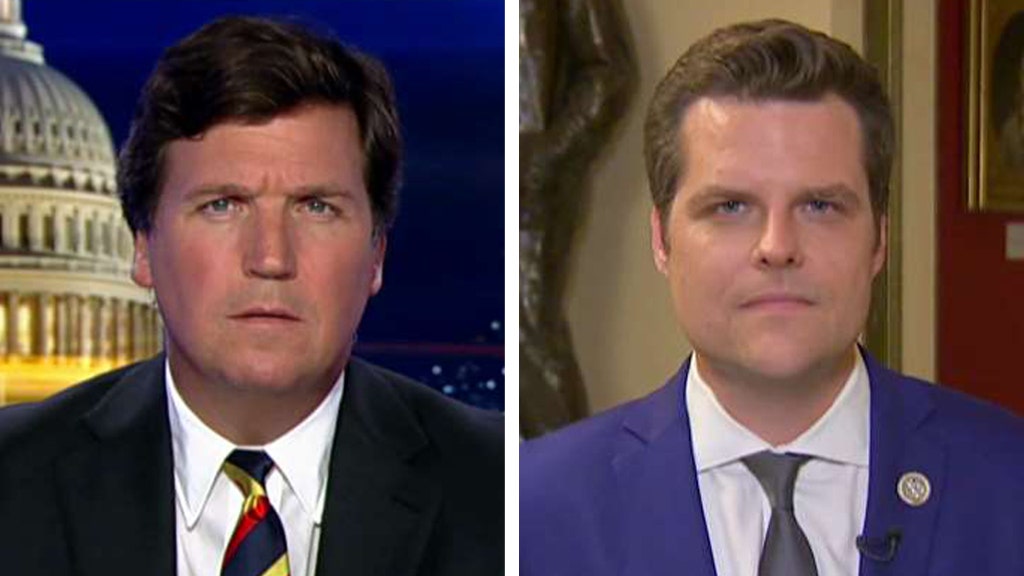 Rep. Matt Gaetz: Establishment Dems are trying to keep Bernie Sanders ...