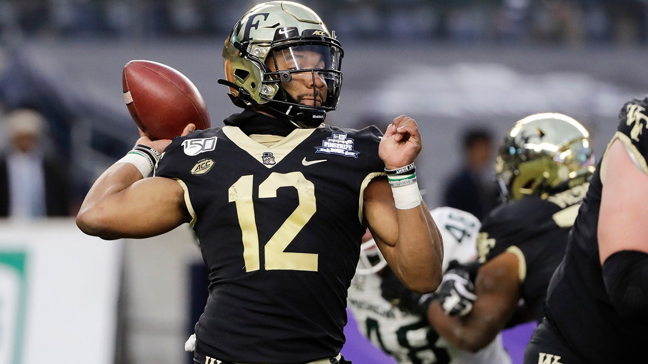 Wake Forest QB Jamie Newman Highlight Reel - 2019 Season