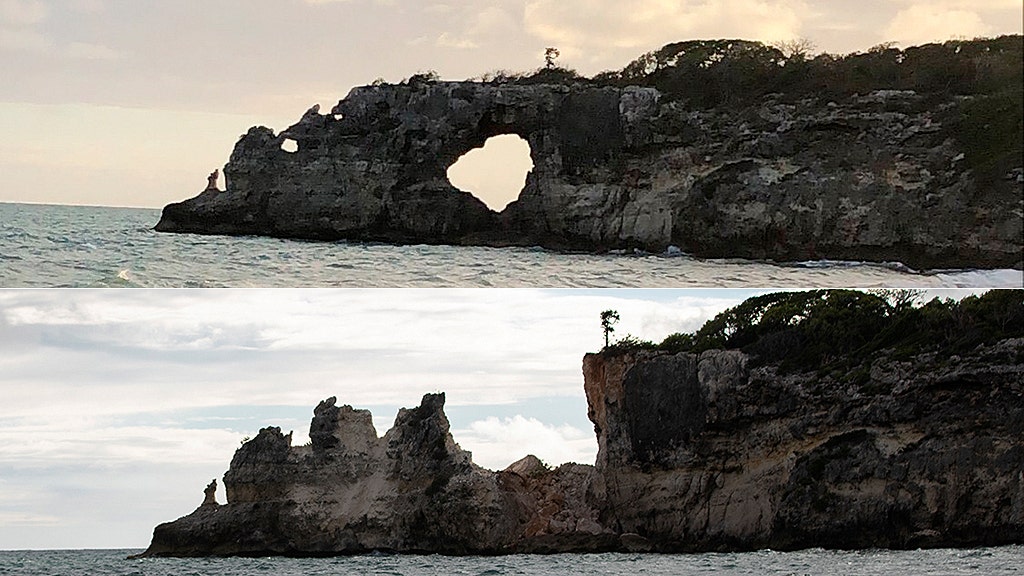Puerto Rico earthquake causes popular tourist rock formation to collapse