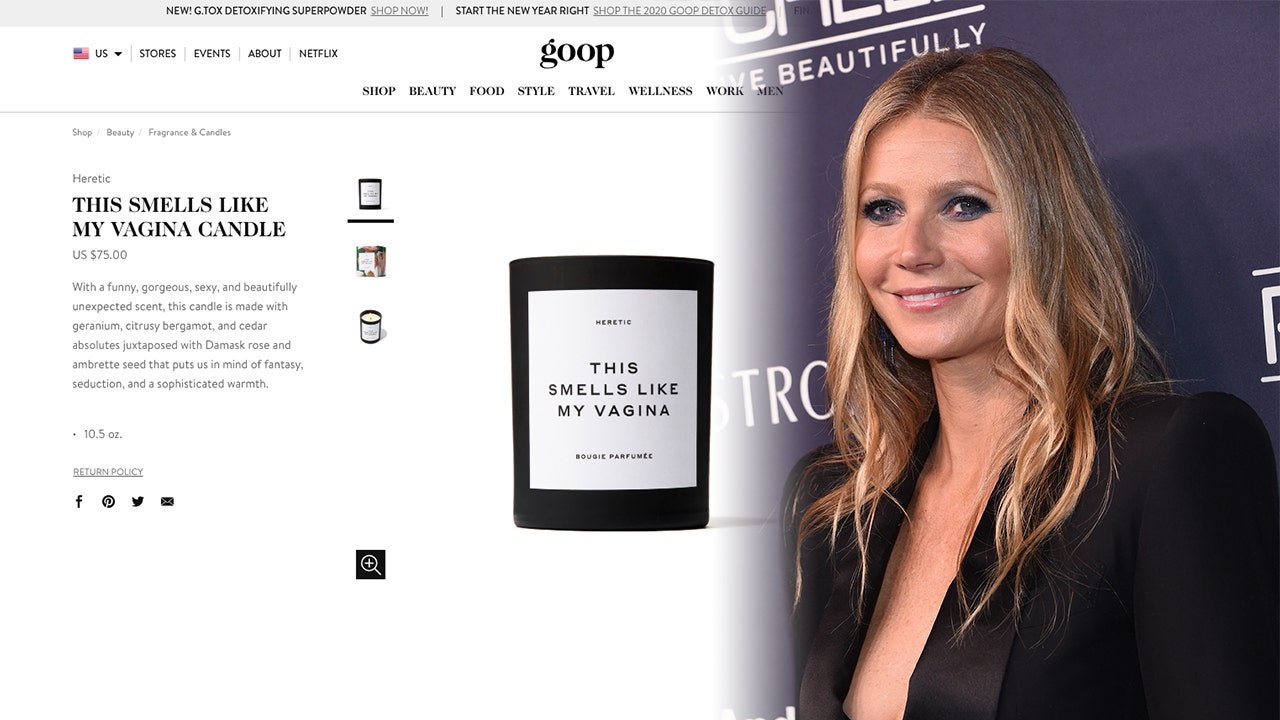 Gwyneth Paltrow's Goop is selling a vagina-scented candle, and it's already sold out