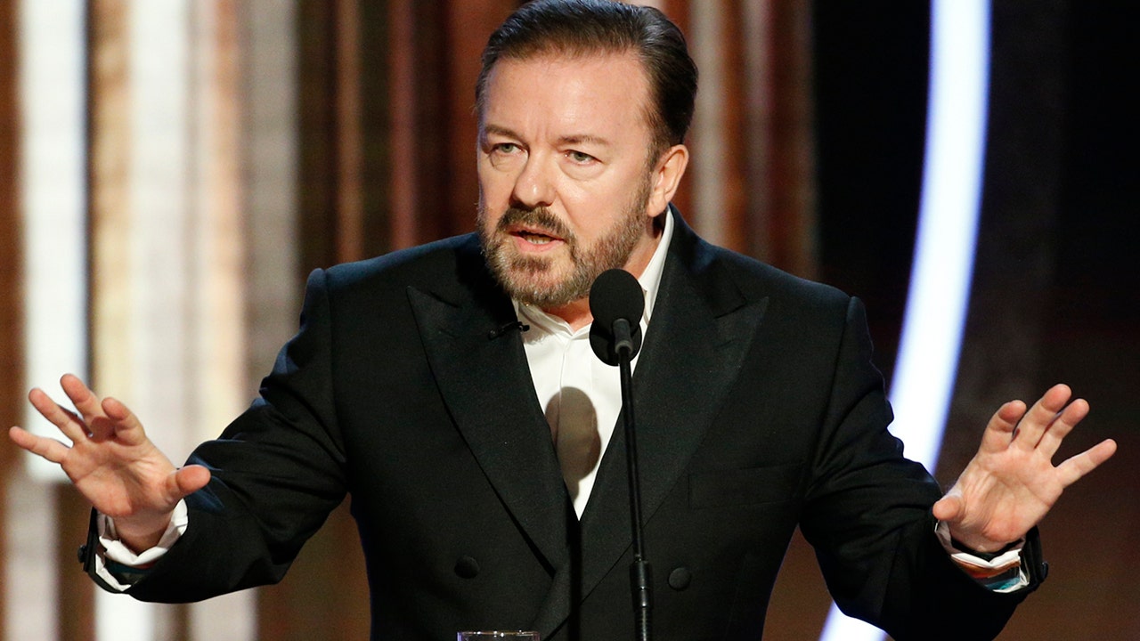 Former Golden Globes host Ricky Gervais tells Hollywood they can 'relax' after roasting industry last year
