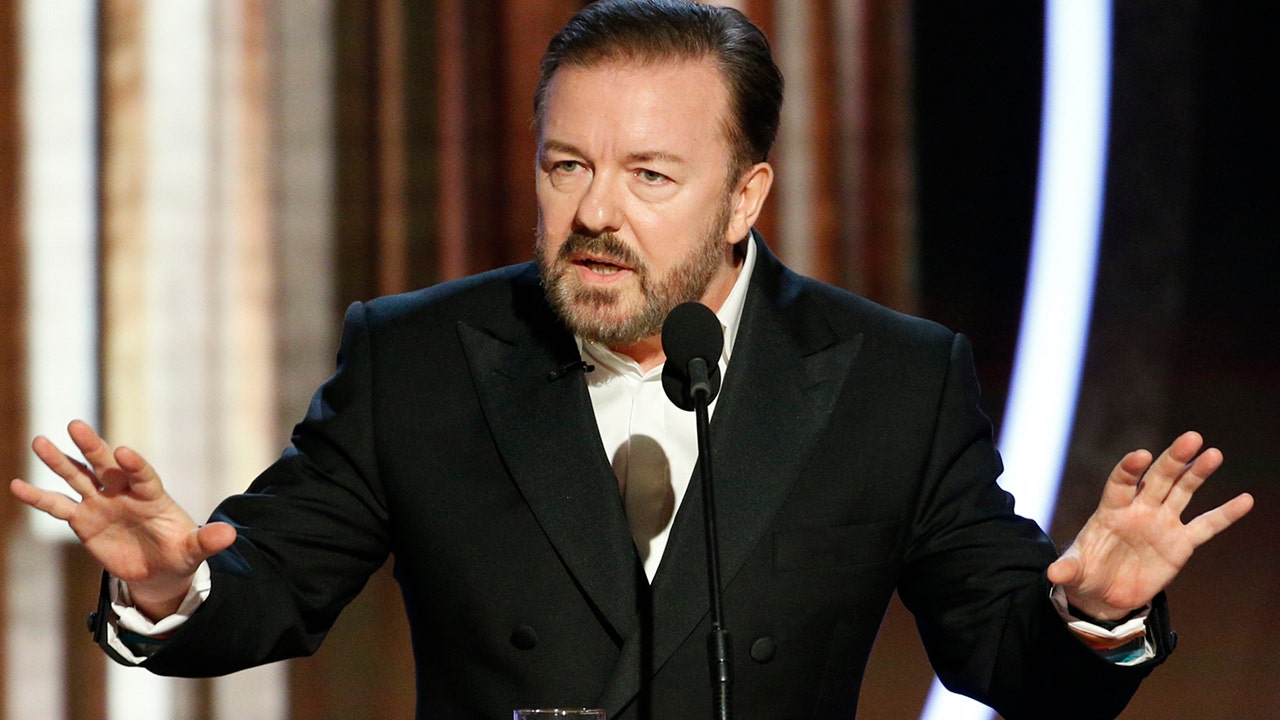 Ricky Gervais talks about his fight with Philadelphia Flyers