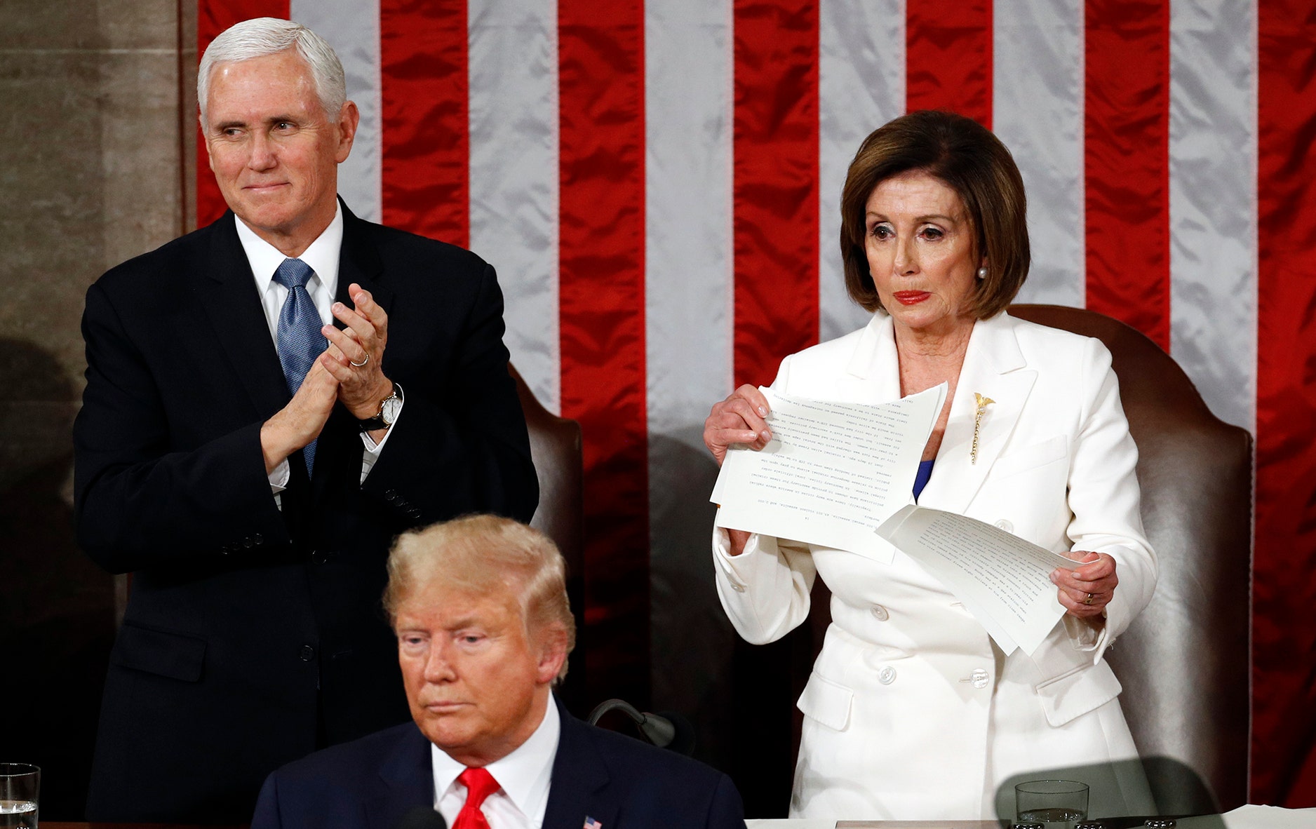 White House Spokesman On Pelosi Tearing Up Sotu Copy That S How She Is Behind Closed Doors