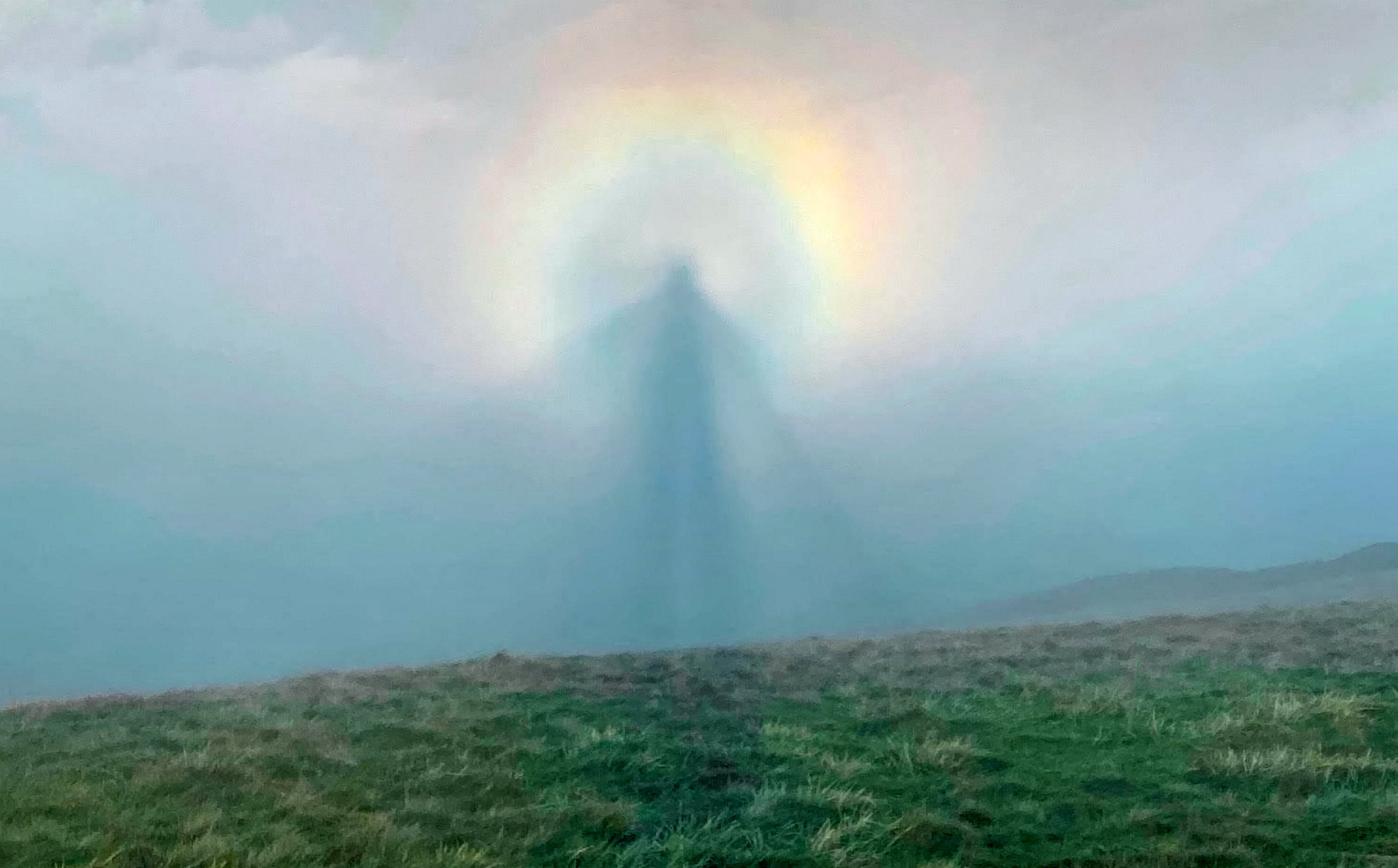Incredible Angel In The Sky Caught On Camera Thanks To Weather