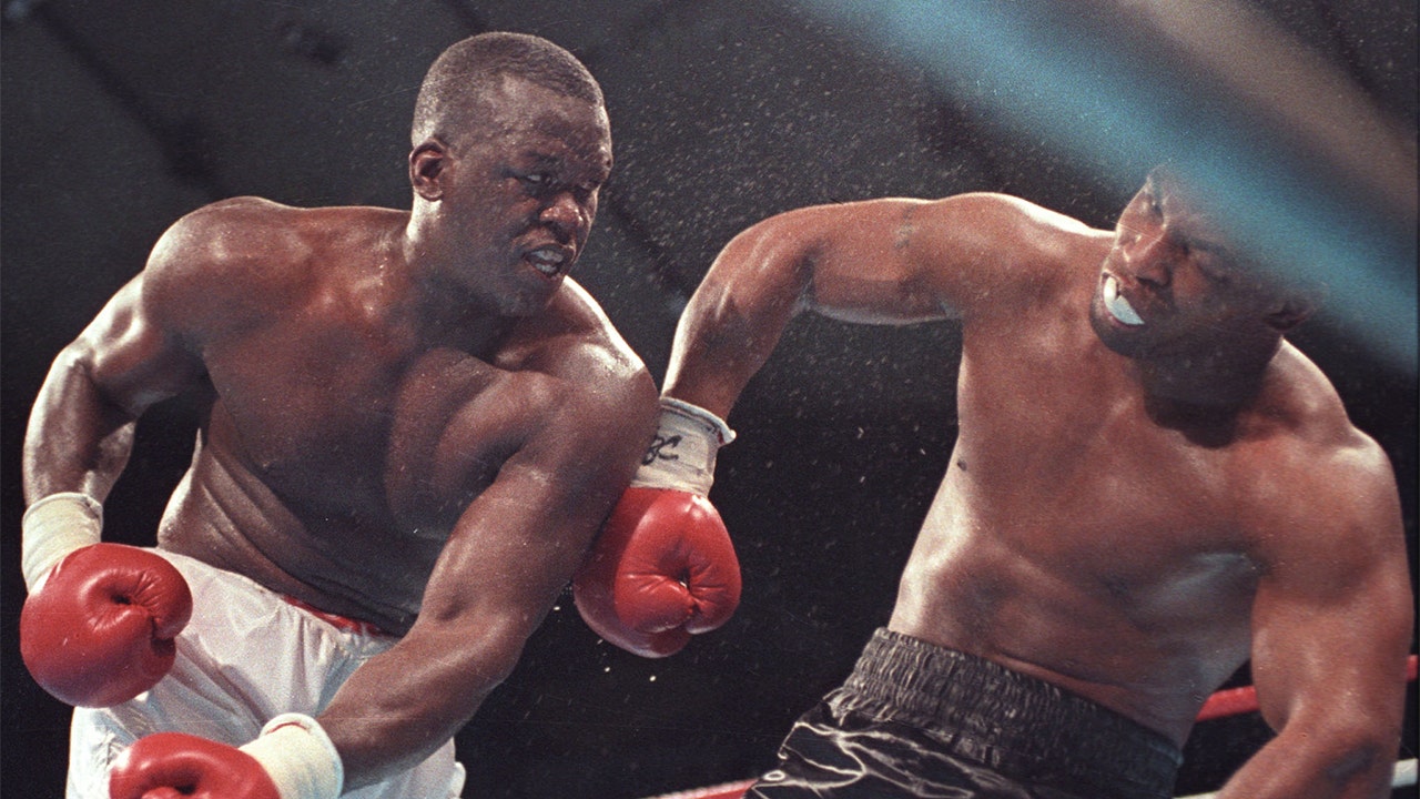 Buster Douglas KOs Mike Tyson in one of the sports worlds biggest upsets This Day in History Fox News