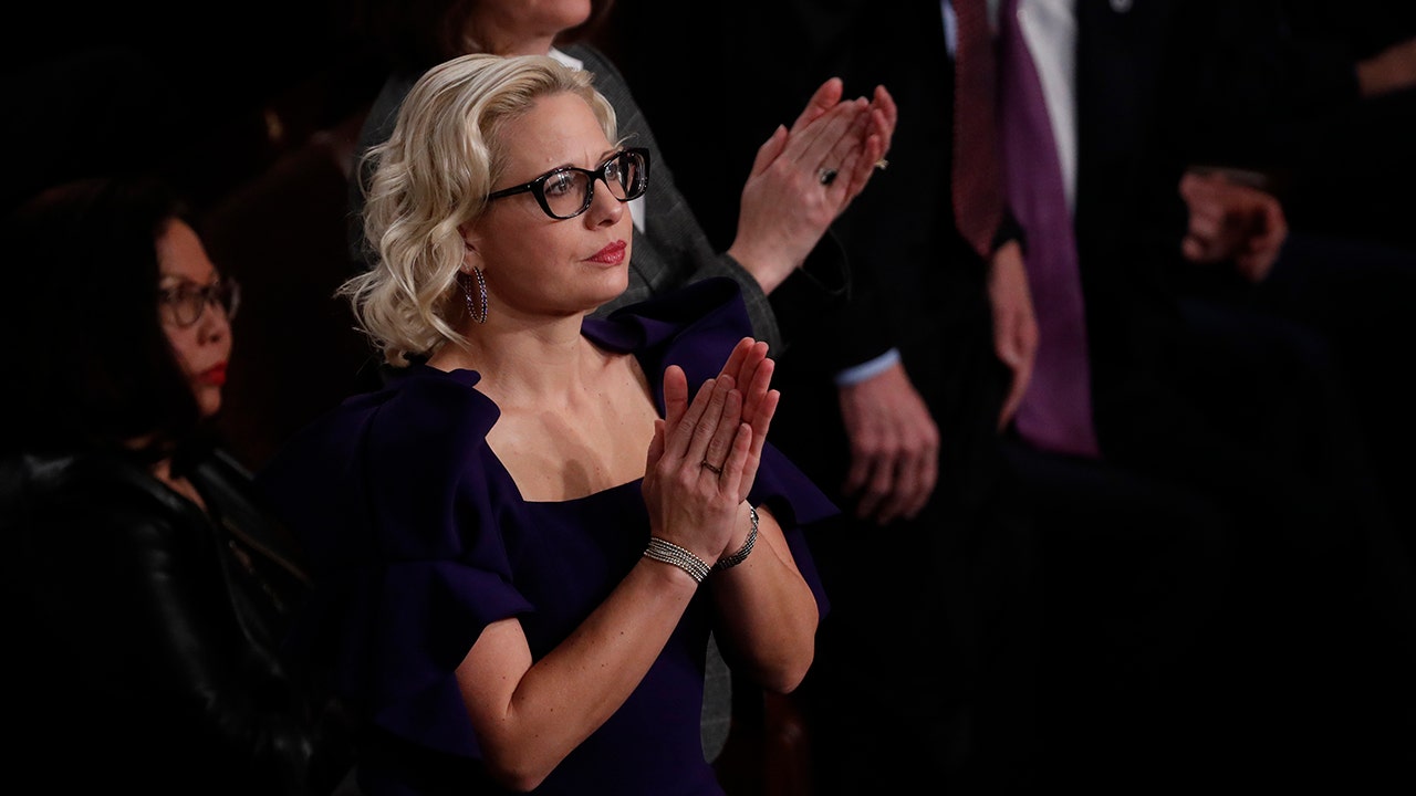 Arizona Sen. Sinema targeted by conservatives in effort to stall contentious Dem-backed voting bill