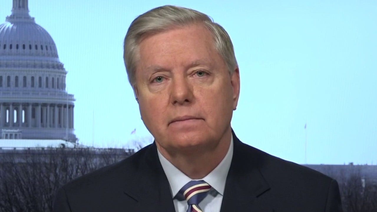 Lindsey Graham not impressed by Biden's first 100 days: 'Russia and China are already pushing him around'