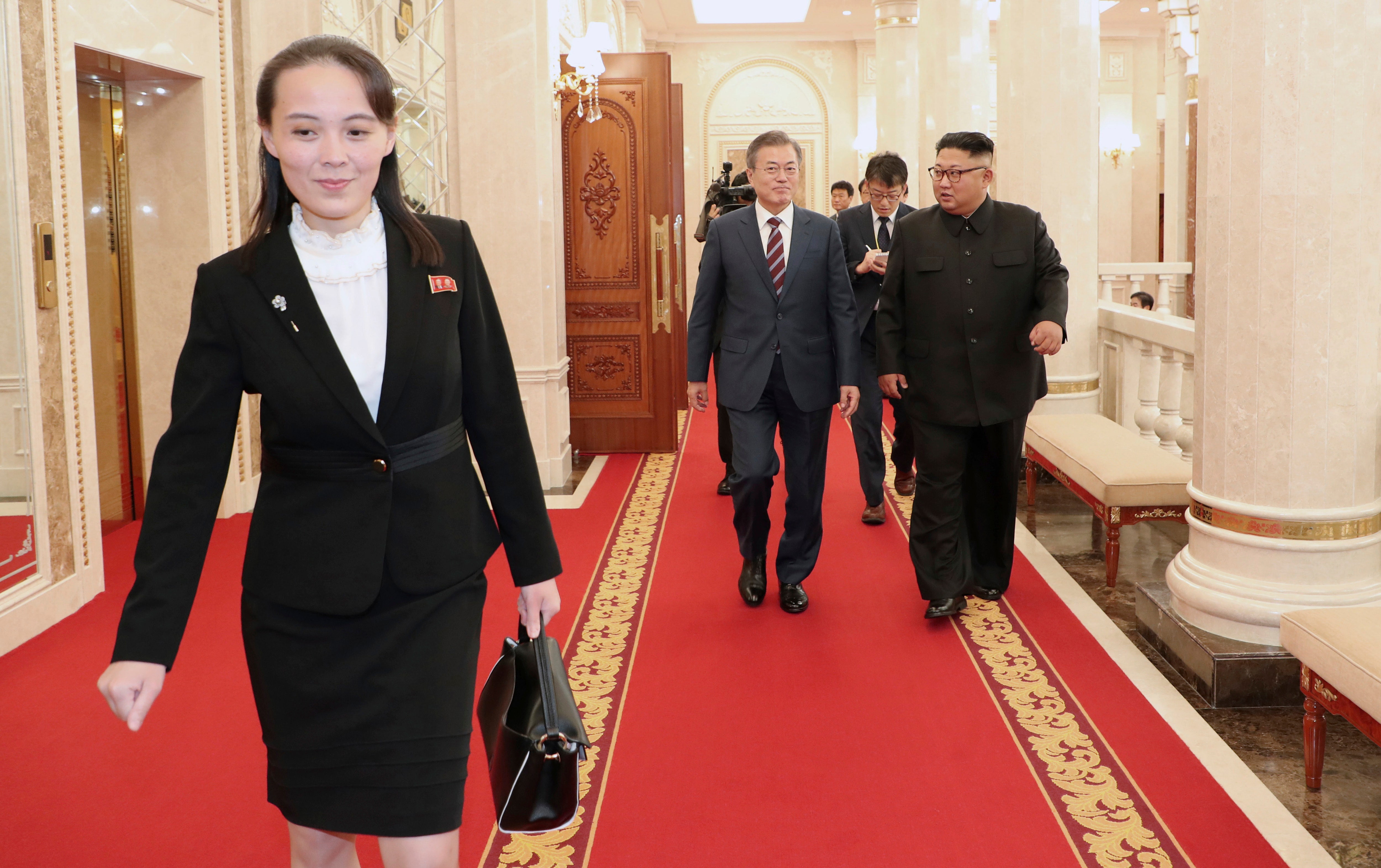 Kim Jong Un's sister tells South Korean president to 'shut his mouth' about nuclear disarmament deal