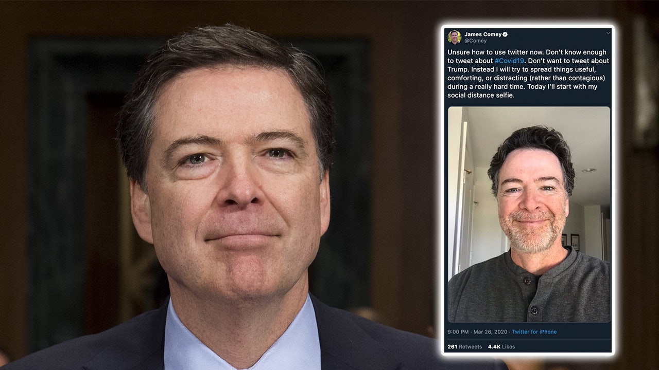 James Comey says he's 'unsure how to use Twitter now' amid virus