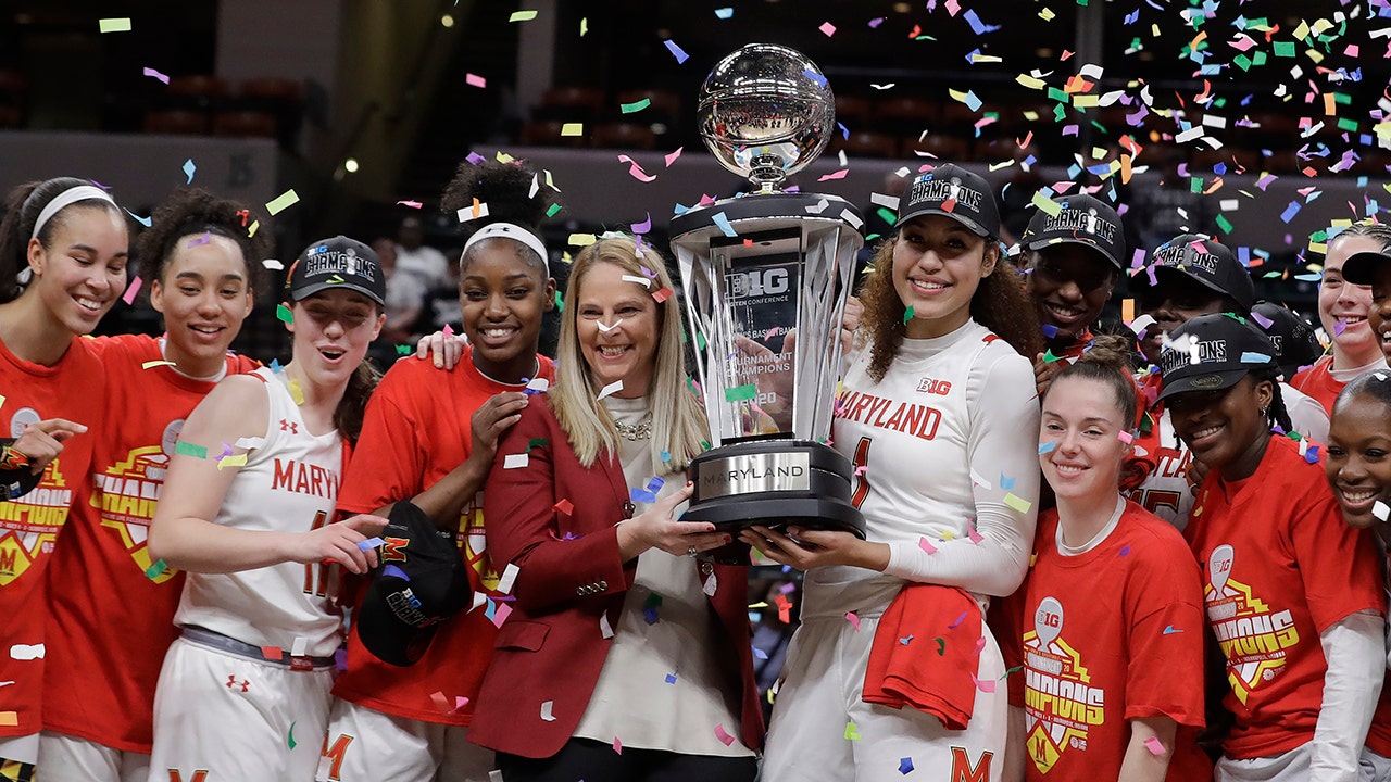 No. 6 Maryland rolls past Buckeyes to capture Big Ten crown | Fox News