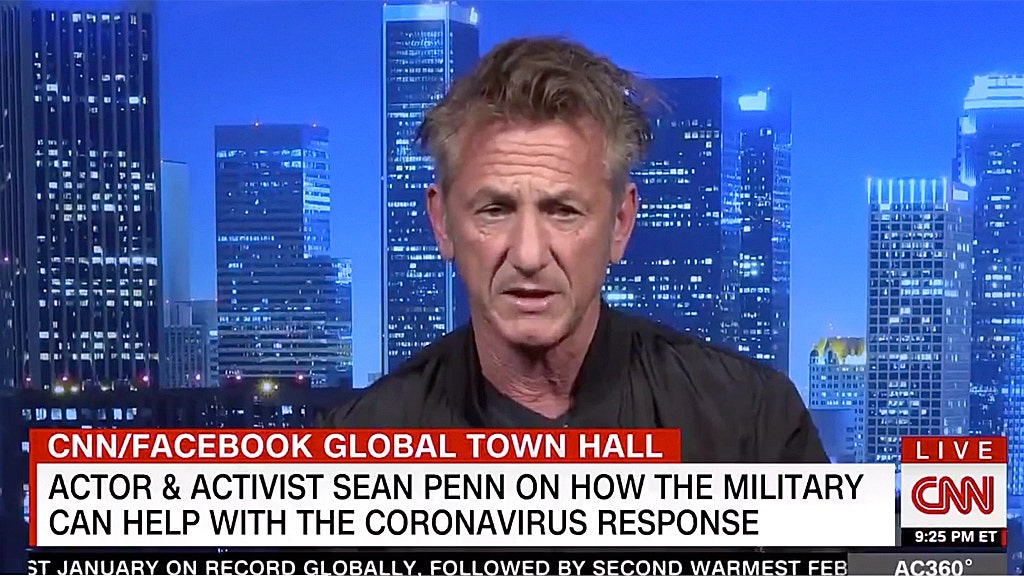 Sean Penn wants US military running coronavirus response Fox News