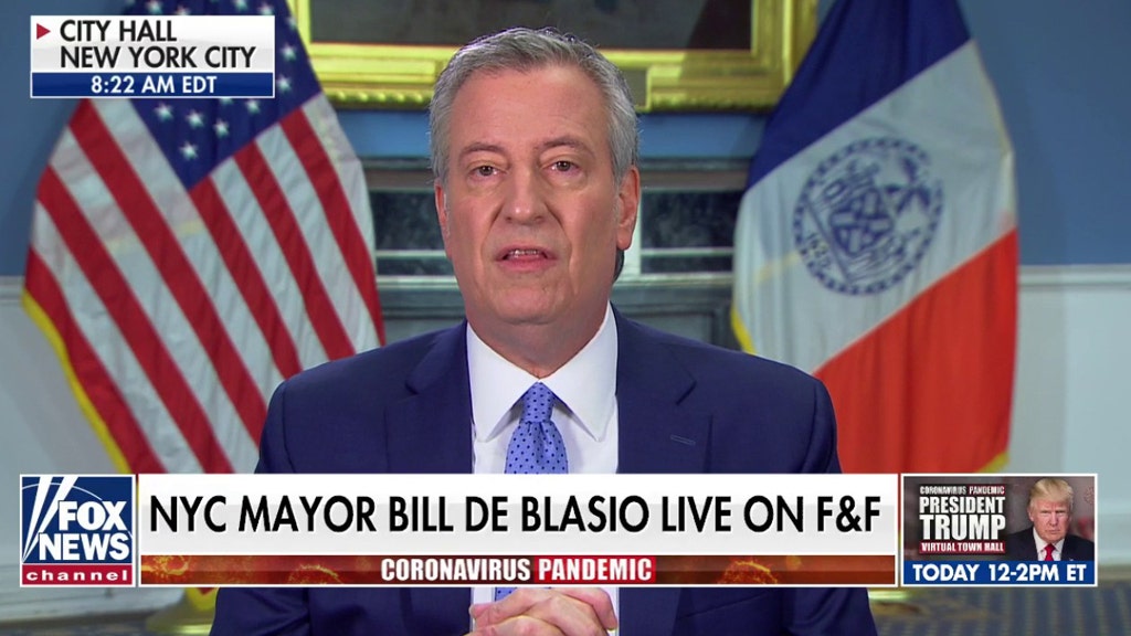 Mayor de Blasio warns NYC hospitals will 'start to go broke' from ...
