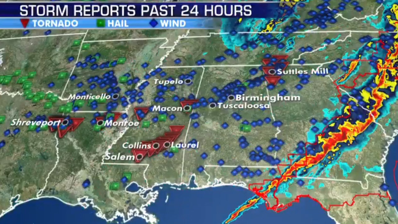 Coronavirus-hit Mississippi, Louisiana, pounded by tornadoes, with at ...