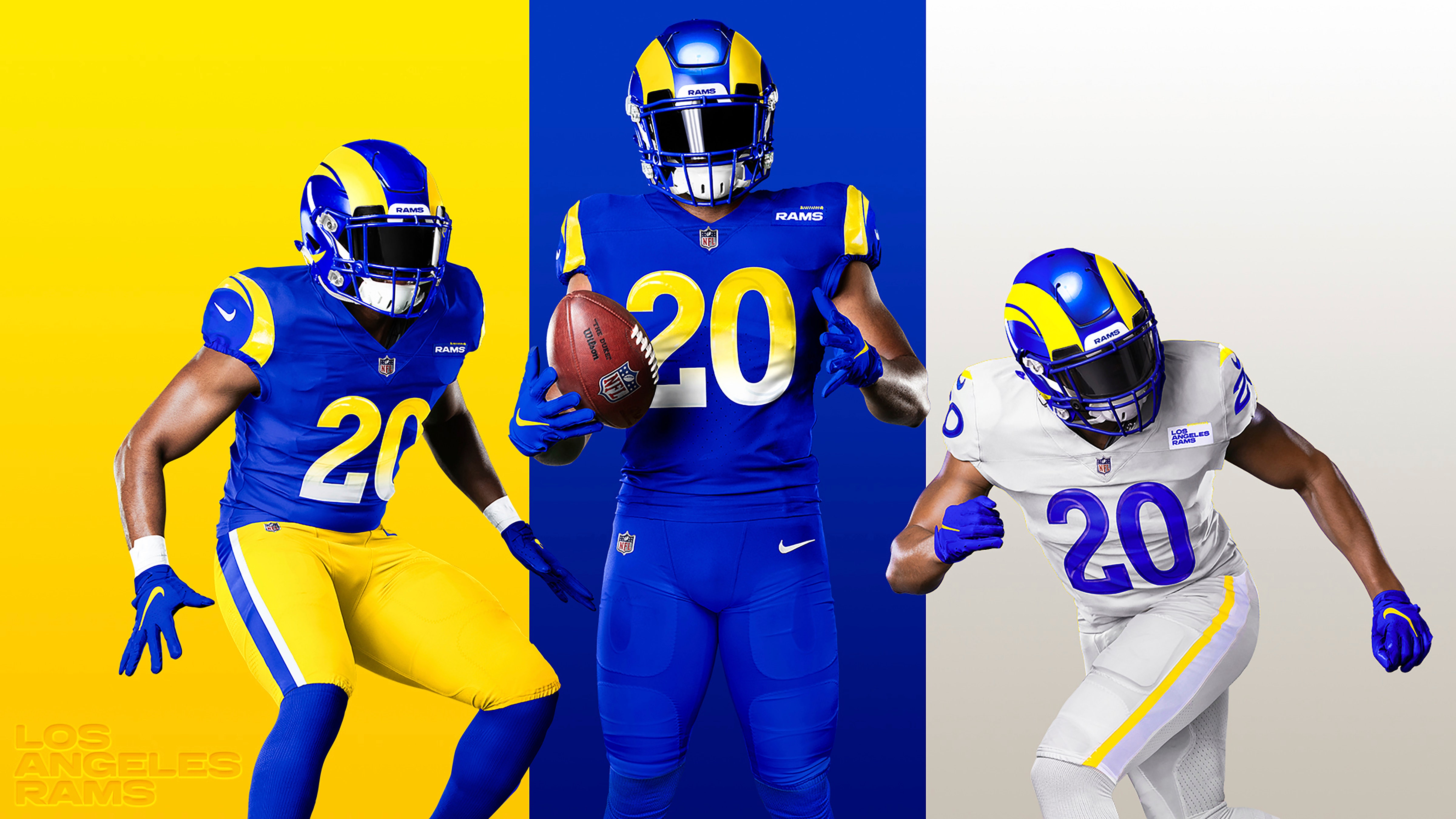 Rams unveil new uniforms mixing throwback colors with modern
