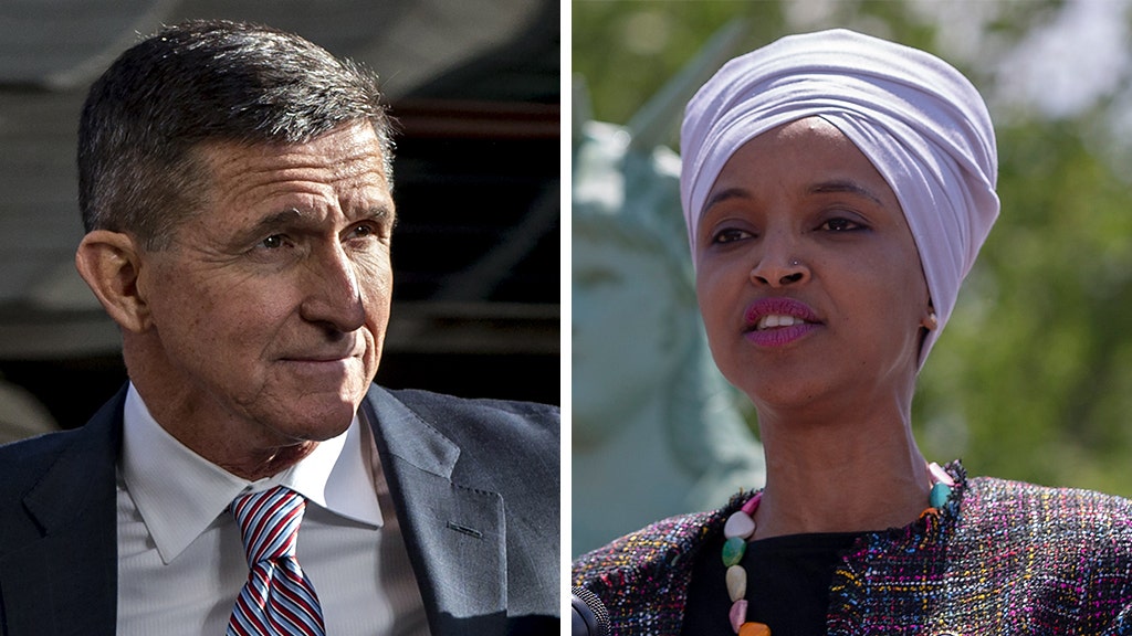 Ilhan Omar claims 'white privilege at work' in DOJ move to dismiss Flynn case